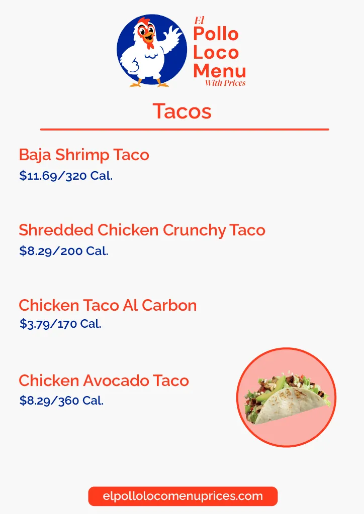 El-Pollo-Loco-Tacos-Menu