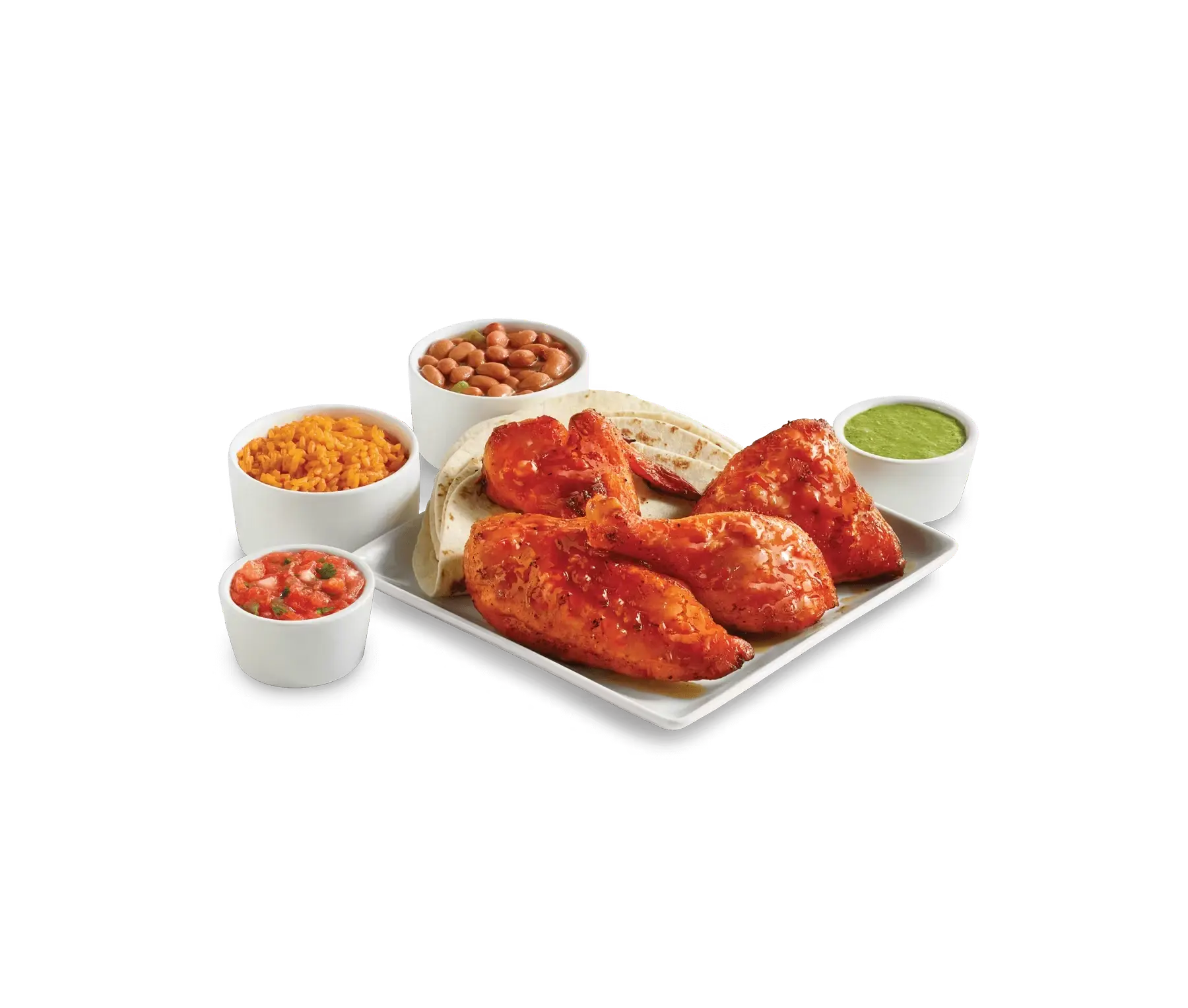 4PC Mango Habanero Half Chicken Meal